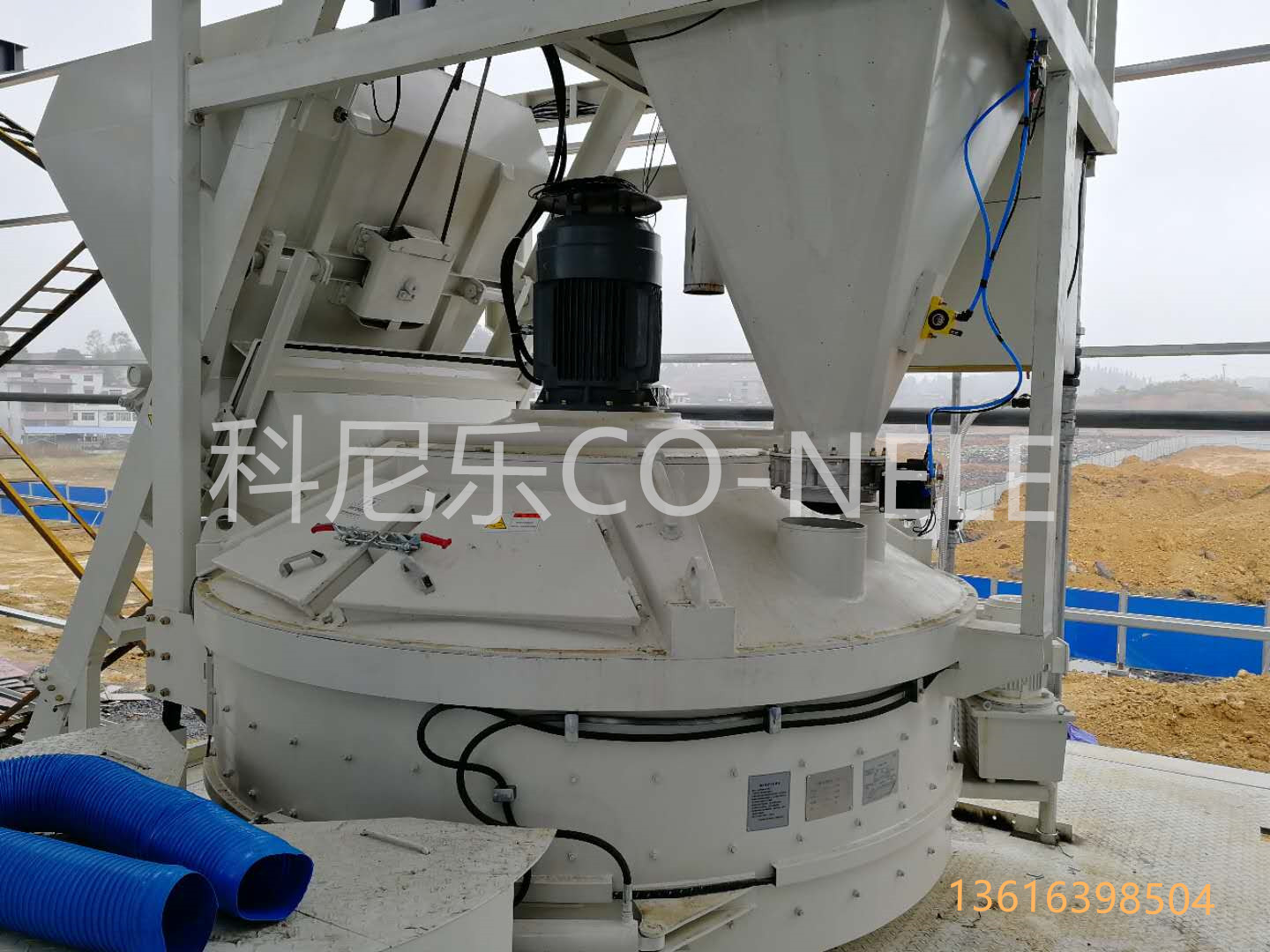 預(yù)制橋梁行星式攪拌機