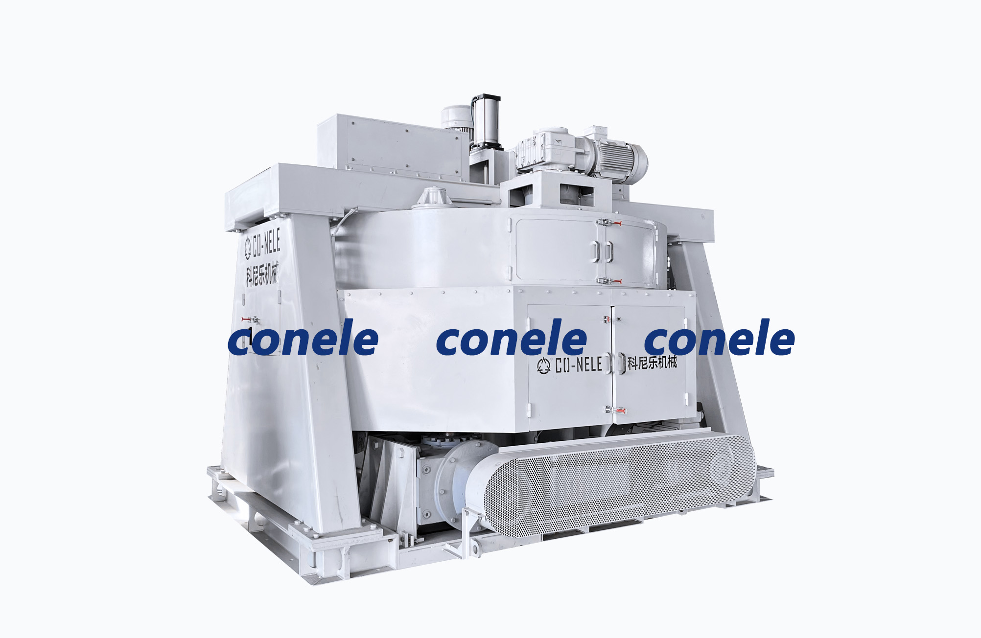 雙碾輪行星式輪碾混煉機